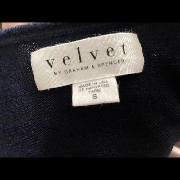 Navy Scoopneck Dress from Velvet by Graham & Spencer - Size Small - Picture 7 of 7